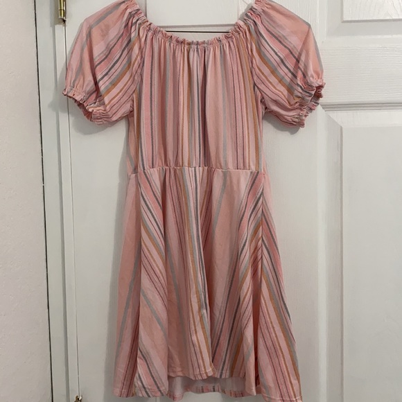 Dream Girl Pink Dress Girl-Elastic waistbands - Picture 2 of 3